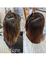 スリー(THREE) 髪質改善トリートメント 縮毛矯正 髪質改善ストレート 酸性