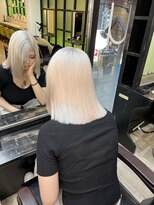 ノエ 心斎橋(Noe)&nbsp;ブリーチ2回～ホワイトカラー♪髪質改善♪