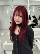 アマトウキョウ アユンチェ(AMA TOKYO×AYUNCHE) ボルドーロングウルフ