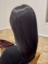 カミケン 黒岩店　kamiken・&nbsp;透け感のあるブルーブラックカラー【カミケン黒岩店】