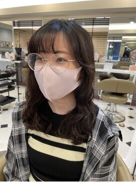 ルイマダーナ 栄店(LOUIMADNA) コテ巻き風デジタルパーマ