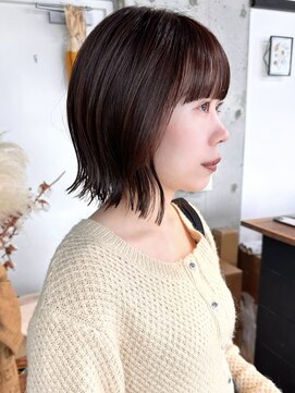 シック(sick) 外ハネボブ【福岡 パーマ デジタルパーマ 髪質改善】