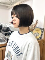 エルム 原宿 表参道(yelm)&nbsp;ナチュラルオリーブボブ