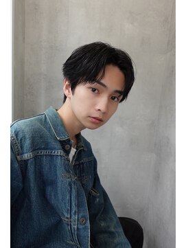 ラベル 渋谷(LAVEL) 刈り上げなしセンターパート