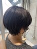カット+リタッチカラー　　＃ショート＃ボブ＃立川＃ブリーチ＃縮毛矯正