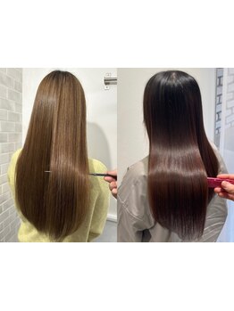 【二条駅徒歩5分】柔らかさ×ナチュラル！自然なストレートがtRe hairで叶う！柔らかな質感を手に入れて―
