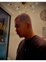 キングコング バーバーショップ バイ アルバレス(KING KONG BARBERSHOP by ALVAREZ)&nbsp;buzzcut/バズカット/坊主フェード/所沢市/小手指/バーバー