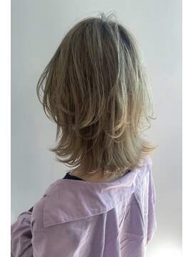 エッジ ヘア メイク(edge hair +make) カラー/ブリーチ/ダブルカラー/リタッチ/韓国/ハイライト/流山