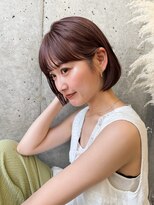 ガーデン 渋谷(GARDEN)&nbsp;ラベンダーカラー　大人ボブ　丸みボブ