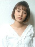【emu井上信洋】インナーグラデーションカラーボブ【エミュ】