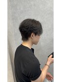 ダウンパーマ、ニュアンスパーマ、韓国風センターパート