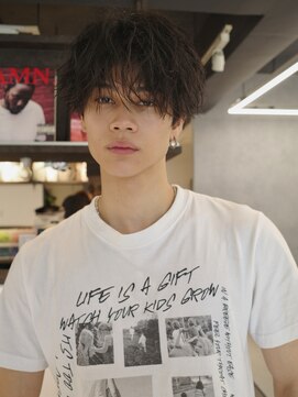 アンサー 渋谷(ANSWER) シャドウパーマルーズパーマ波巻きマッシュツイストスパイラル