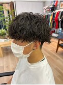 横浜波巻きパーマツイスパツイストスパイラルパーマ緩め弱め30代