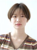 マッシュショート・ニュアンスパーマ・ショートヘア・銀座