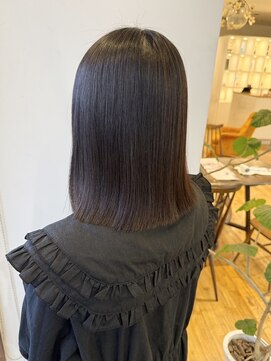 12/21美髪矯正＋カット【千代田彩夏】