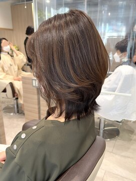 アッシュ 祐天寺店(Ash) トップふんわりひし形ミディー