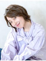 サロンズヘアー 松山鴨川店(SALONS hair)&nbsp;朝ラクまとまるボブ/髪質改善