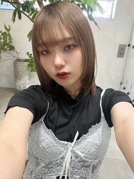 メゾンアクア 表参道(Maison ACQUA) レイヤーボブ/切りっぱなし/ウルフ/ハッシュボブ/ミディアム