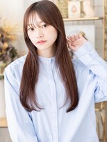 カバーヘア ブリス 志木南口駅前店(COVER HAIR bliss)&nbsp;透明感スモーキーブラウン小顔シャギーカットh4志木20代30代40代