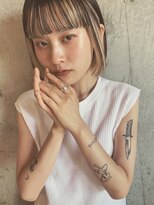 エヴァー(ever)&nbsp;【切りっぱなしボブ/エアリーロング/美髪/ピンクブラウン/渋谷】