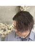 朝の自由時間を買収。メンズカット＋パーマ＋炭酸クレンジングスパ10分