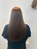 【Premium髪質改善】縮毛矯正＋カット＋つるりんちょ。4STEP SYSTEMtreatment