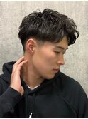アップバンクショート〈理容室/メンズカット/シェービング〉