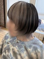 ヘアーサロン リアン 鴻巣店(hair salon Rien)&nbsp;アンブレラカラー/シルバーグレージュ