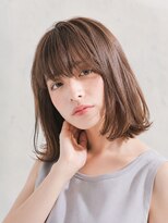 ペッツショコラ(PETZ chocolat)&nbsp;グレージュ デザインカラー ハッシュカット 縮毛矯正 17