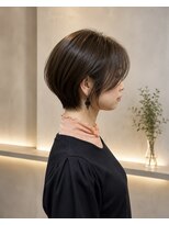 ビュートヨナカ(VIEW TOYONAKA)&nbsp;【40代50代60代/ショート/小顔/オリーブグレージュ/白髪染め】