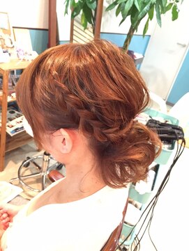 ロカット サロン(Roquat Salon) アップ風ヘアアレンジ【ヘアセット　立川/立川南口/八王子/袴】