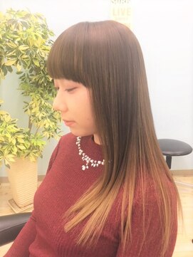 ヴァニラ(Vanilla) グラデーション#ウィービング#トリートメント