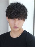 ソフトツイスト サイドパーパートマッシュ テクノ