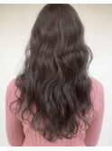 ラベンダーミルクティーカラーヌーディベージュ