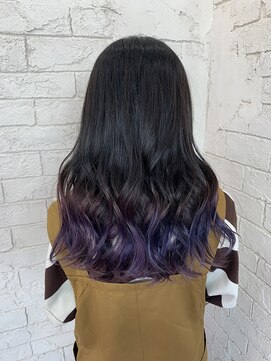 アジールヘア 所沢プロペ通り店(agir hair) グラデーションカラー【所沢、イルミナカラー、ブリーチ】