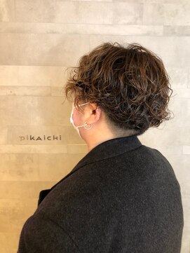 ピカイチ 上通店(pikA icHi) 似合わせ×ツーブロックショート