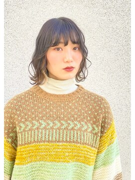 サエラ ミュゼ(CAETLA MUSEE) 外ハネ×インナーカラー