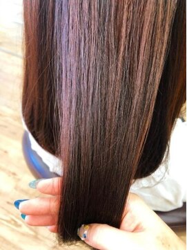 ラピッシュ Lapish桜田店 〈ラピッシュ桜田店〉ダークアッシュさら艶美髪スタイル