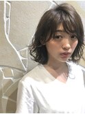 【垢抜けヘア】外ハネミディアム