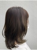 プチウルフ/20代/30代/40代/50代/大人可愛いい/くびれミディアム