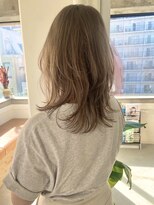 ヌー 代官山(nuu)&nbsp;・ミニウルフシークレットハイライトレイヤーウルフマッシュ