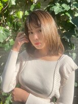 ディフィー 渋谷(defi)&nbsp;defi小松のふわっとワンカールボブ / グレージュカラー