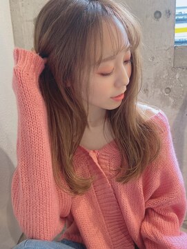 ルービック 奈良(Rubik's) 髪質改善トリートメント×ブリーチなし透明感ストレートベージュ