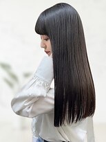 ヘアーアンジェ 伊達店(Hair ange) 【30・40代おすすめ♪】髪質改善ストレート×艶カラー