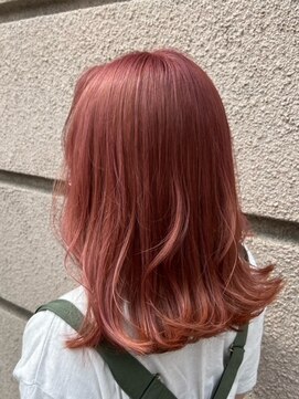 オリーブフォーヘアー(olive For hair) 艶髪ピンクブラウン×《髪質改善》超音波トリートメント