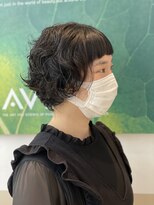 エフ アヴェダ 木の葉モール橋本(F AVEDA)&nbsp;クセ毛を活かしたショート