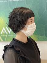 エフ アヴェダ 木の葉モール橋本(F AVEDA) クセ毛を活かしたショート