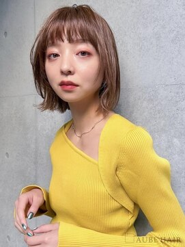 オーブ ヘアー レイ 沖縄北谷店(AUBE HAIR ray) 20代・30代_大人可愛い_小顔カットボブ