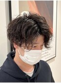 ナチュラルスパイラルパーマアドミオフェード