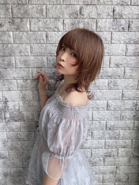 リアイス(Re:ICE) ショコラブラウンミディアムウルフ